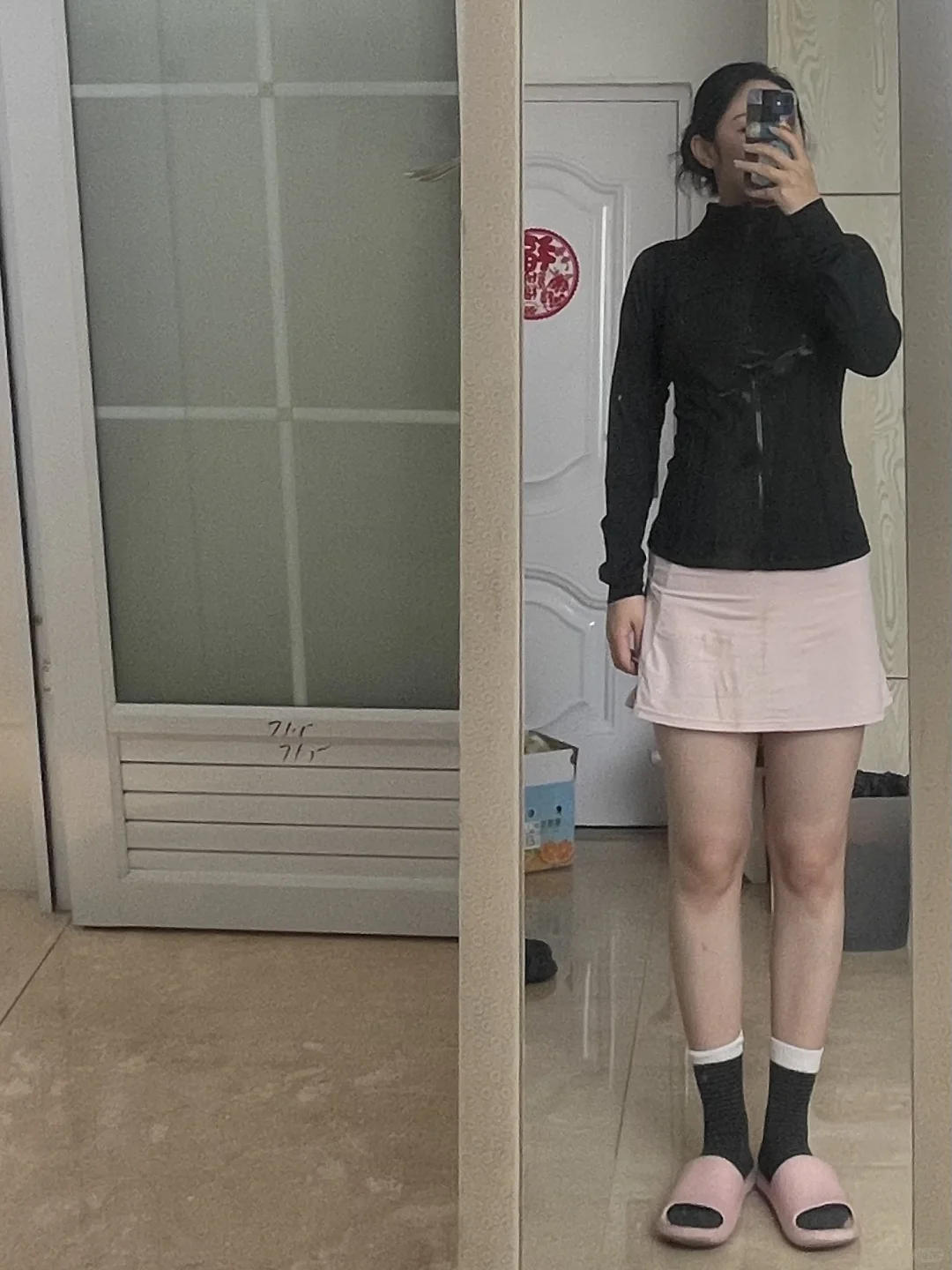 科途防晒健身瑜伽服试色