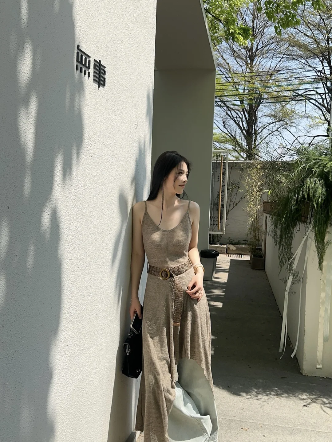 超绝松驰感的淡人穿搭自然系草木色