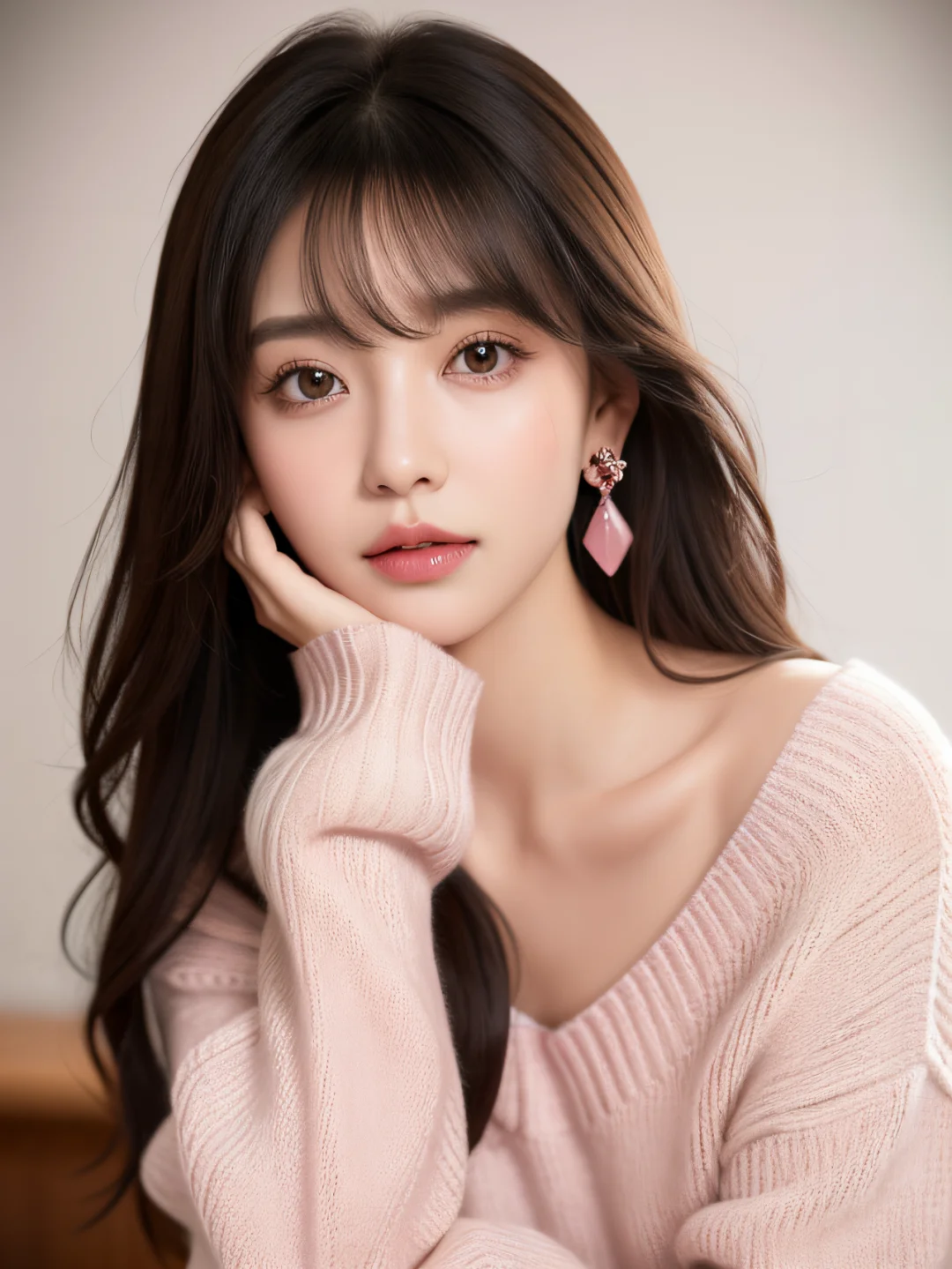 毛衣美女