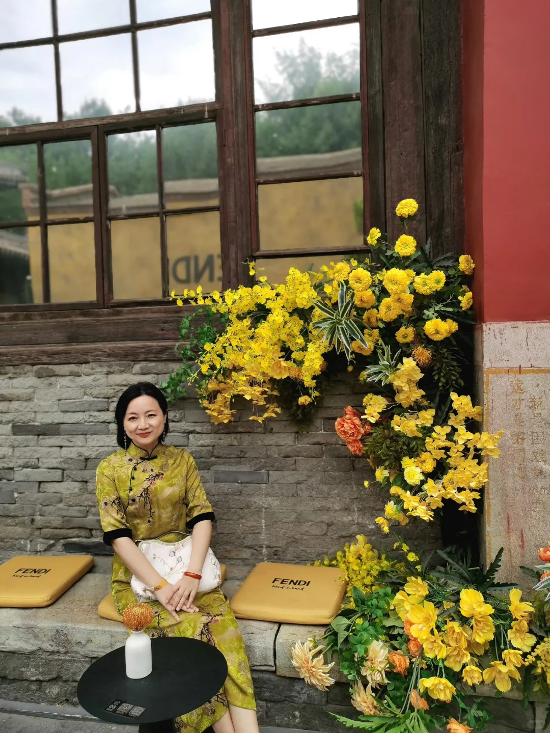 穿搭︱50岁以后感觉穿旗袍比年轻时更有味道