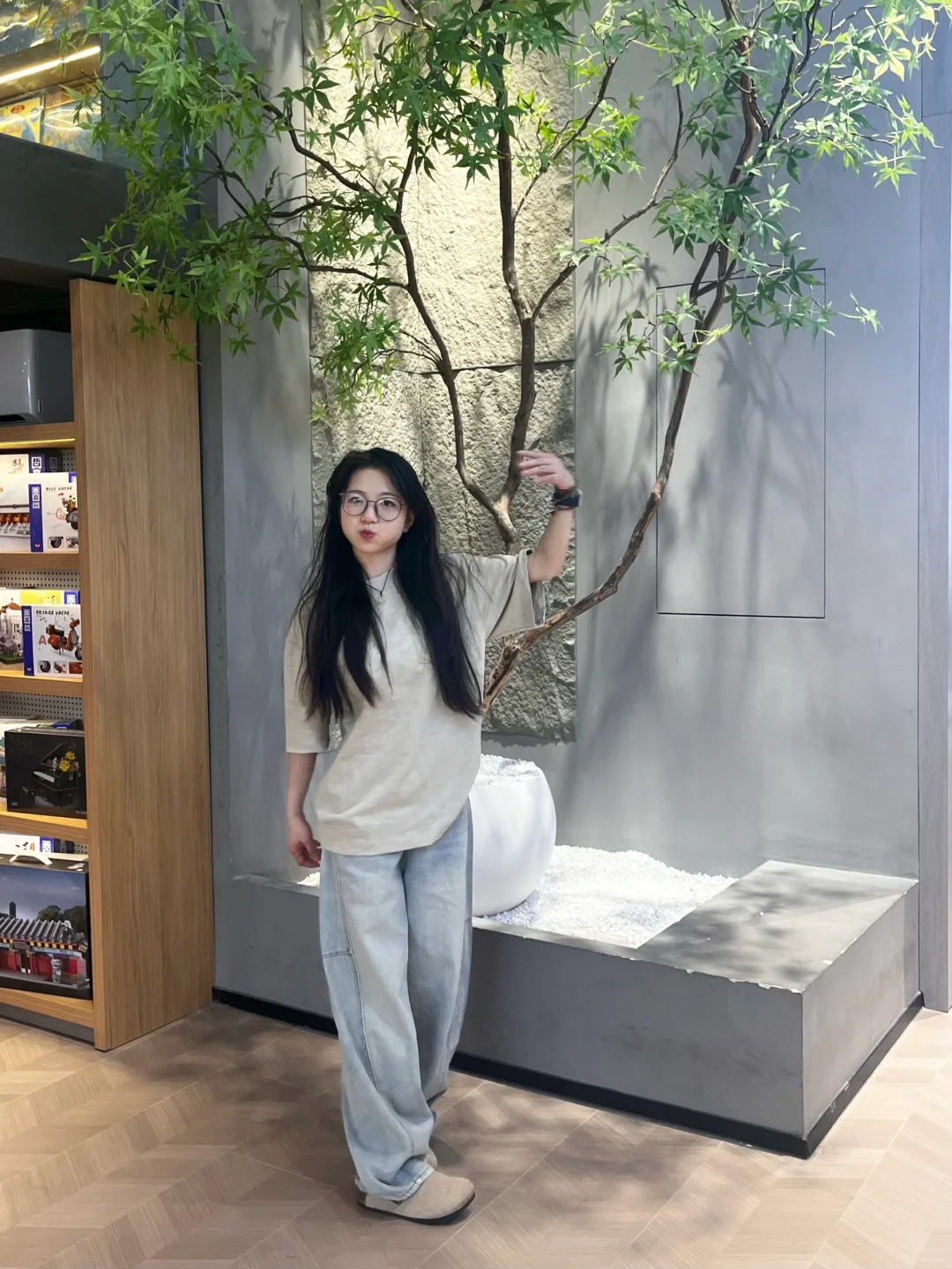 146cm 小个子日常的松弛感穿搭分享