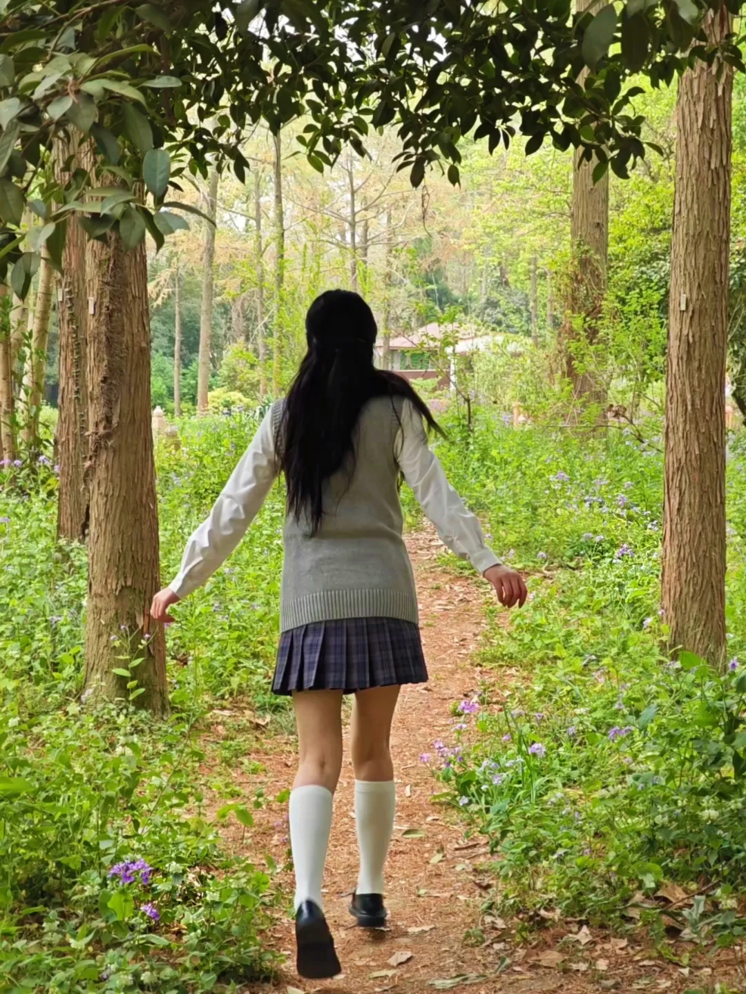 上学的jk少女🍃校服的魅力！