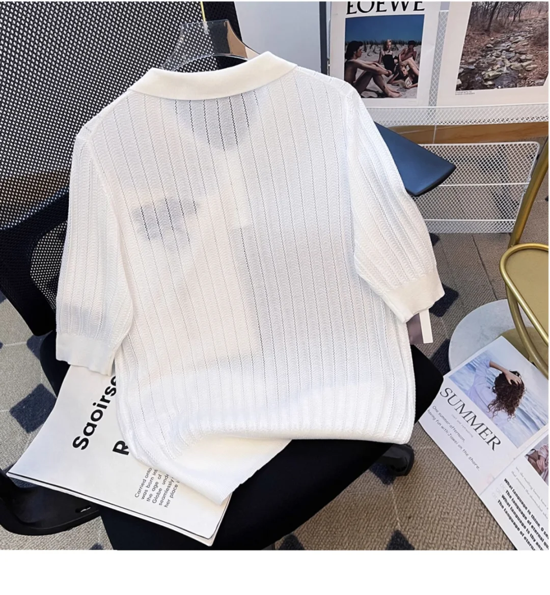 韩系显瘦POLO衫👚夏季必备