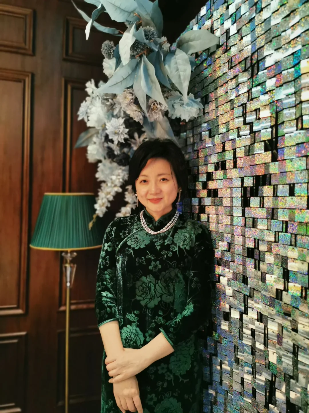 穿搭︱50岁以后感觉穿旗袍比年轻时更有味道