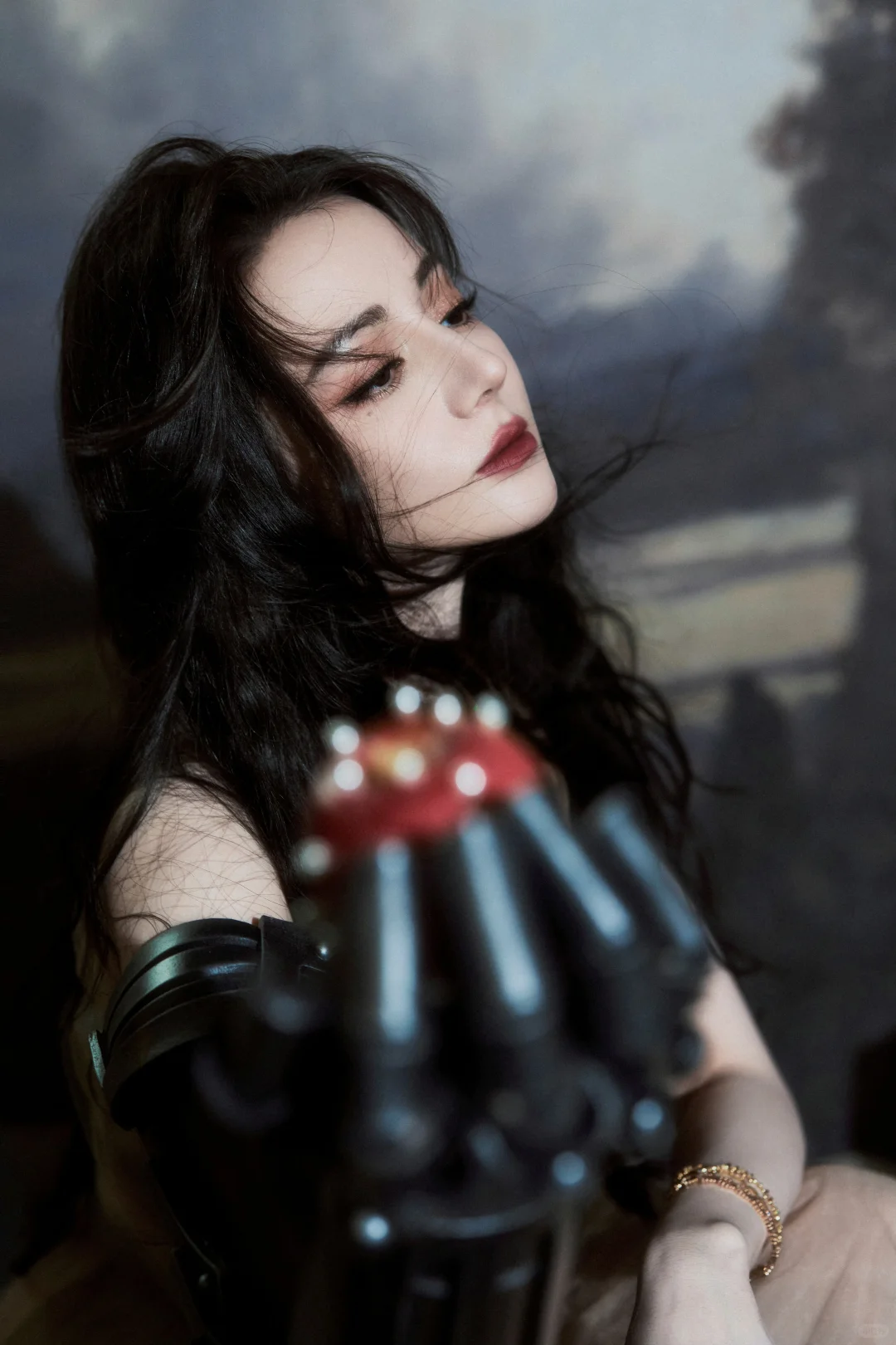迪丽热巴 雅典女神妆