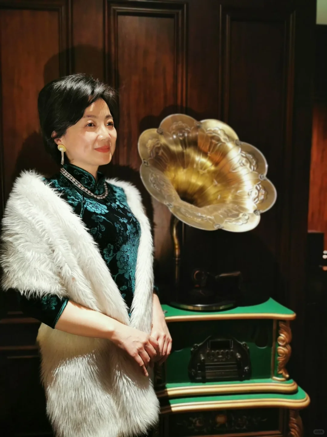 穿搭︱50岁以后感觉穿旗袍比年轻时更有味道