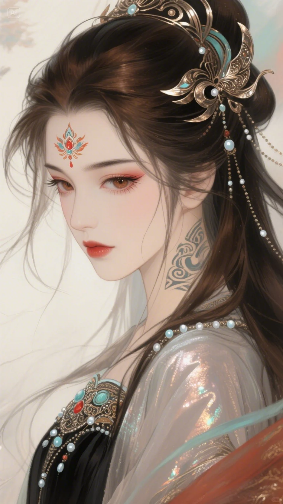 清落美人·古风