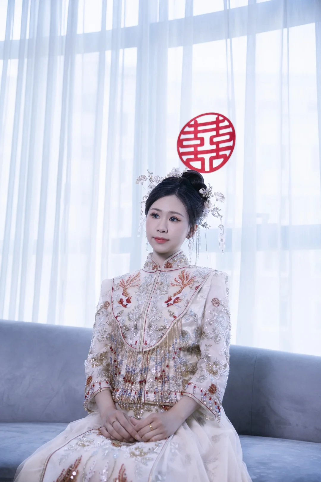 我是大迎，正在拍婚礼的女摄影师
