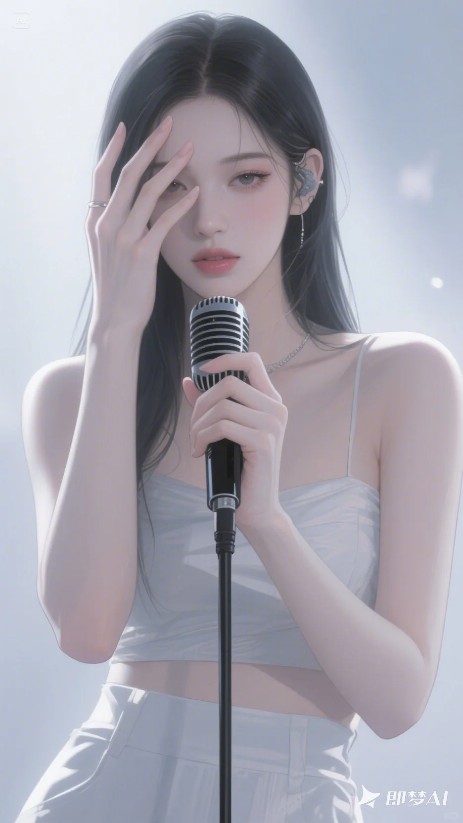 话筒🎤女生壁纸
