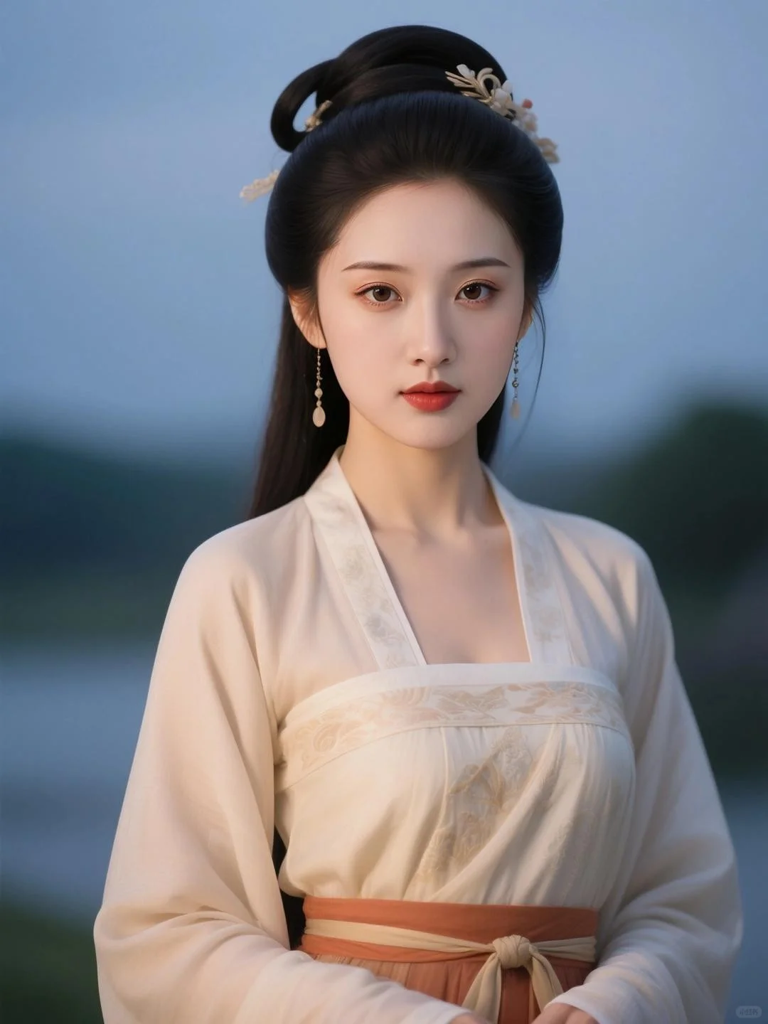 穿汉服的美女都好有灵气啊！