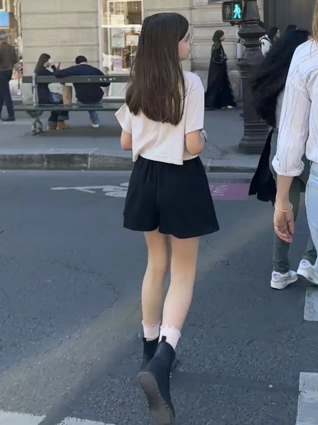 法国母女的腿型是我们焦虑了半辈子的模样