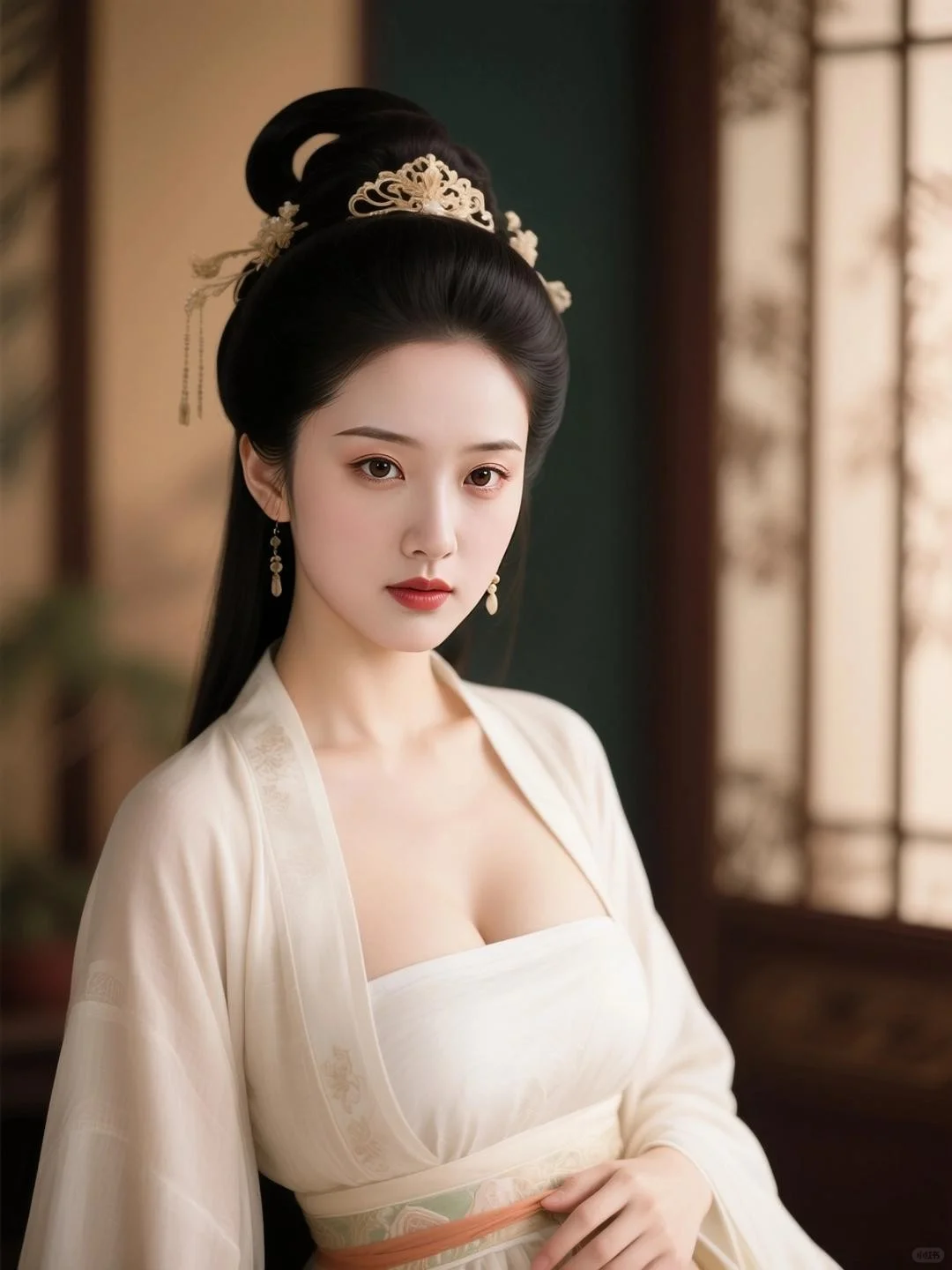 穿汉服的美女都好有灵气啊！
