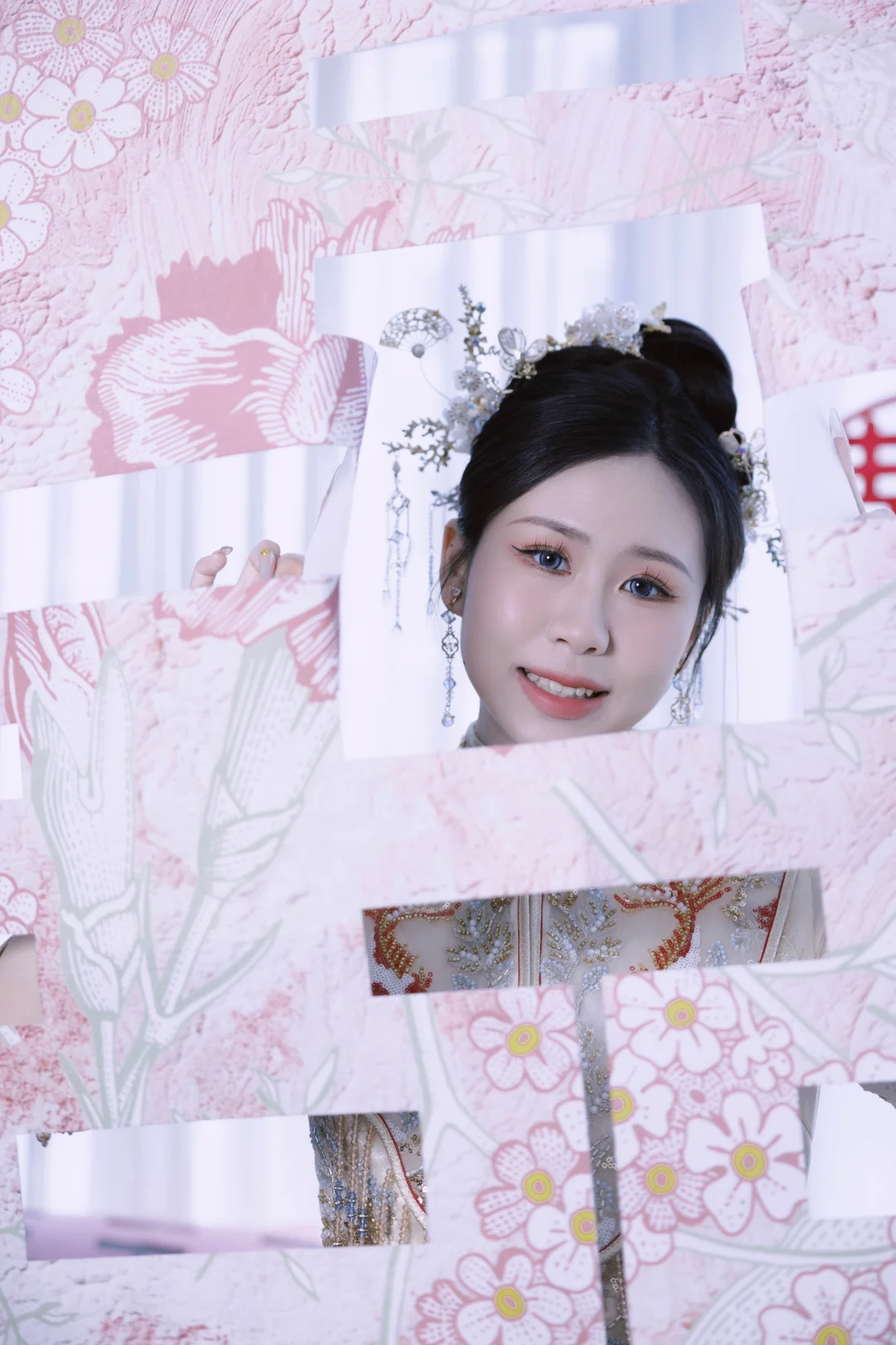 我是大迎，正在拍婚礼的女摄影师