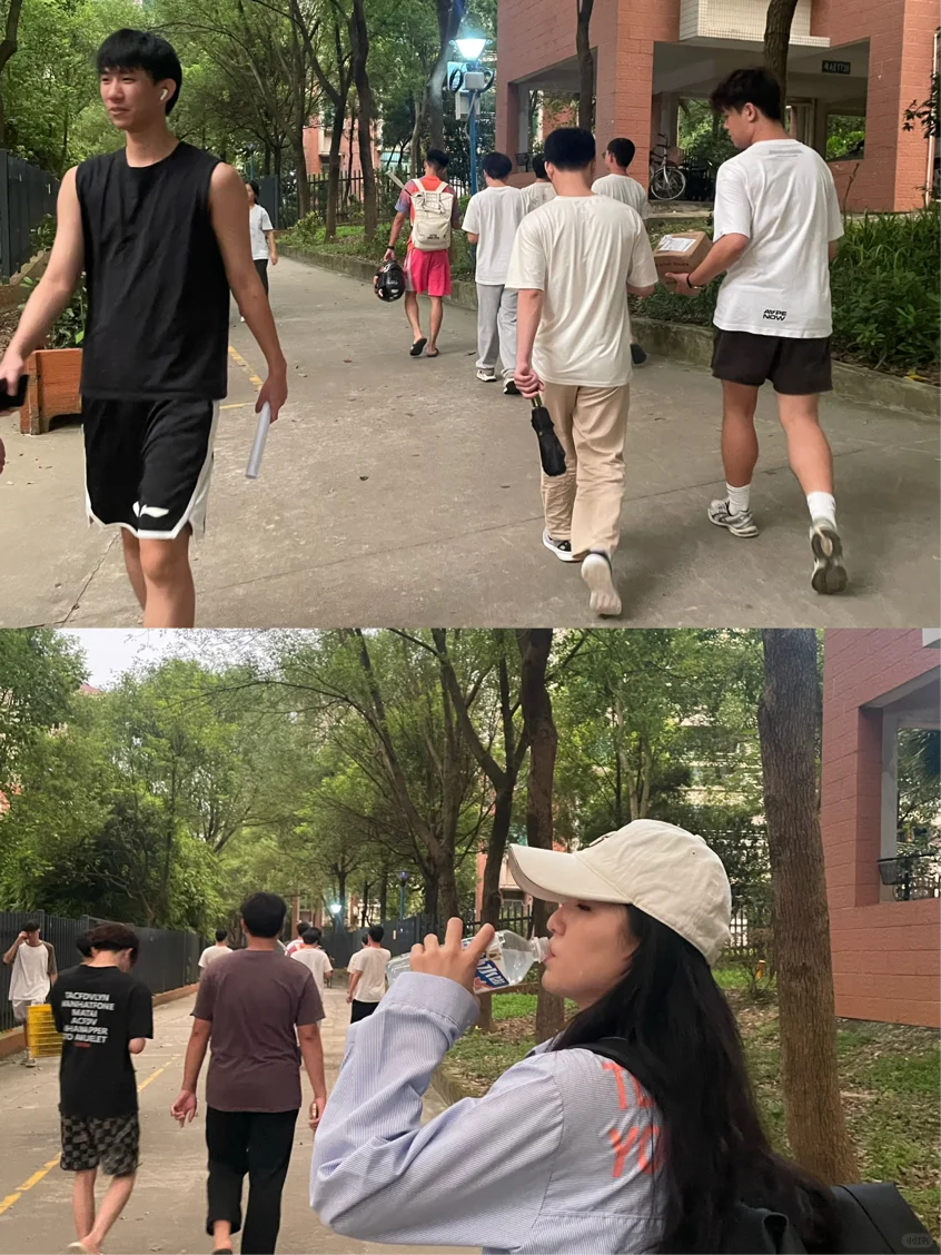 开学怒走1w步❗️
