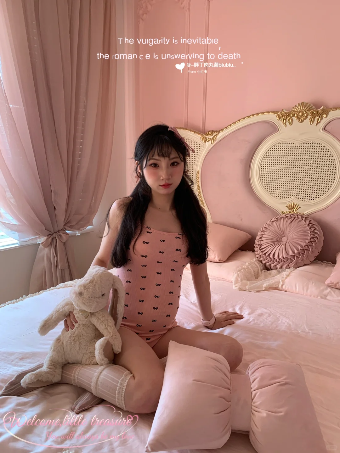 宅家0元get私房少女感孕妇照｜法式氛围卧室