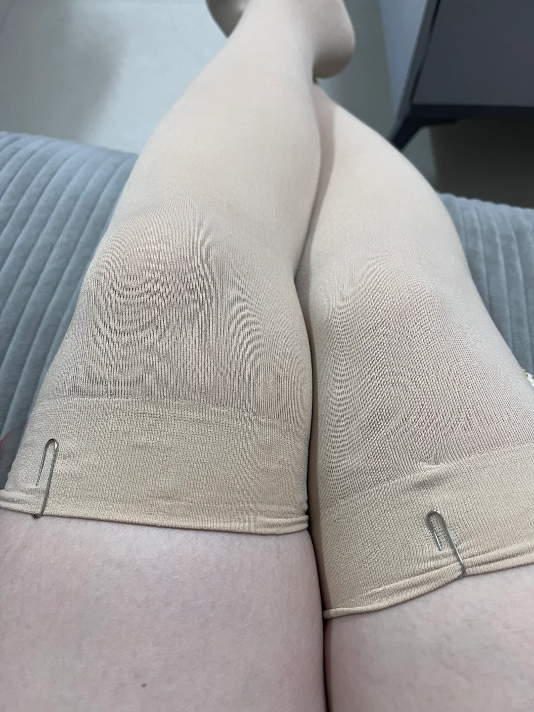 过膝袜防卷边