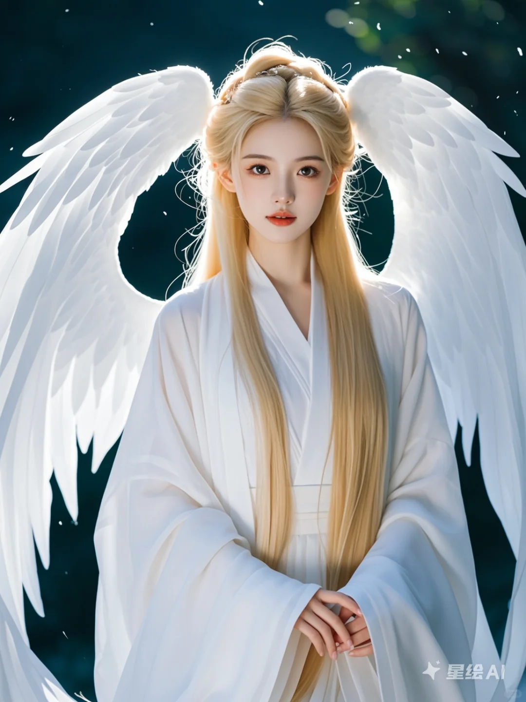 金发天使｜数字写真