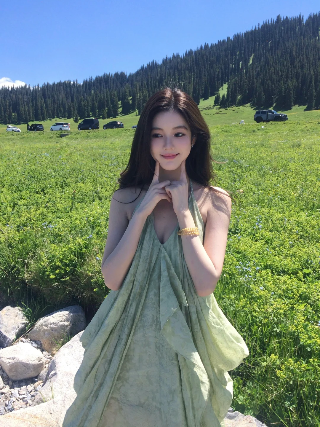 绿色