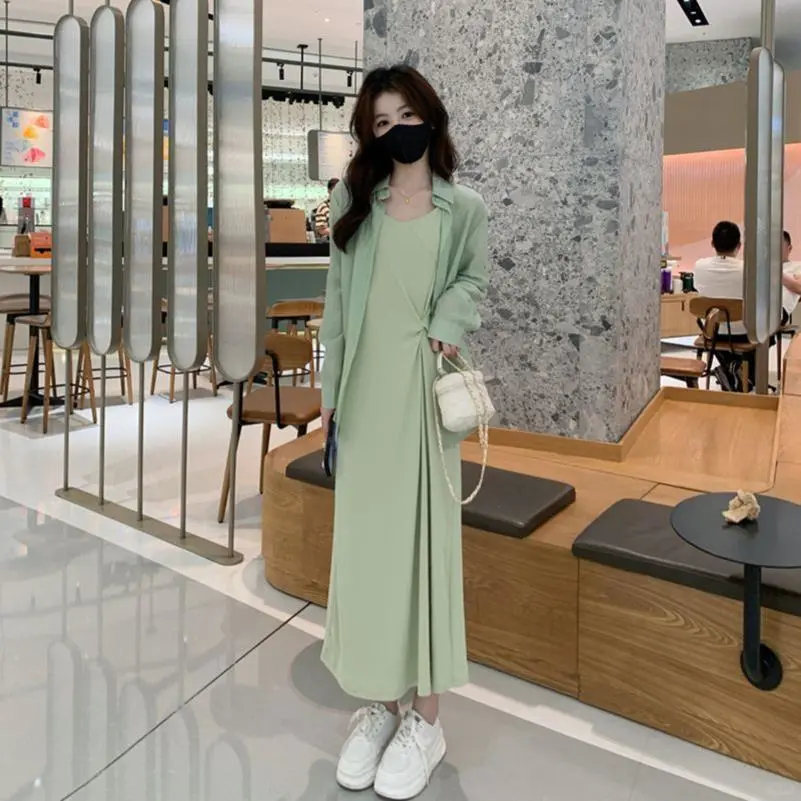 时髦设计感防晒衬衫套装裙女士2025夏季