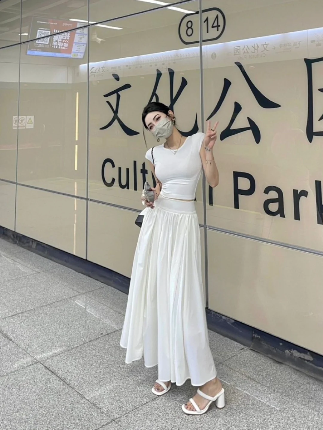 0️⃣0️⃣ 这种长裙我穿都好看！
