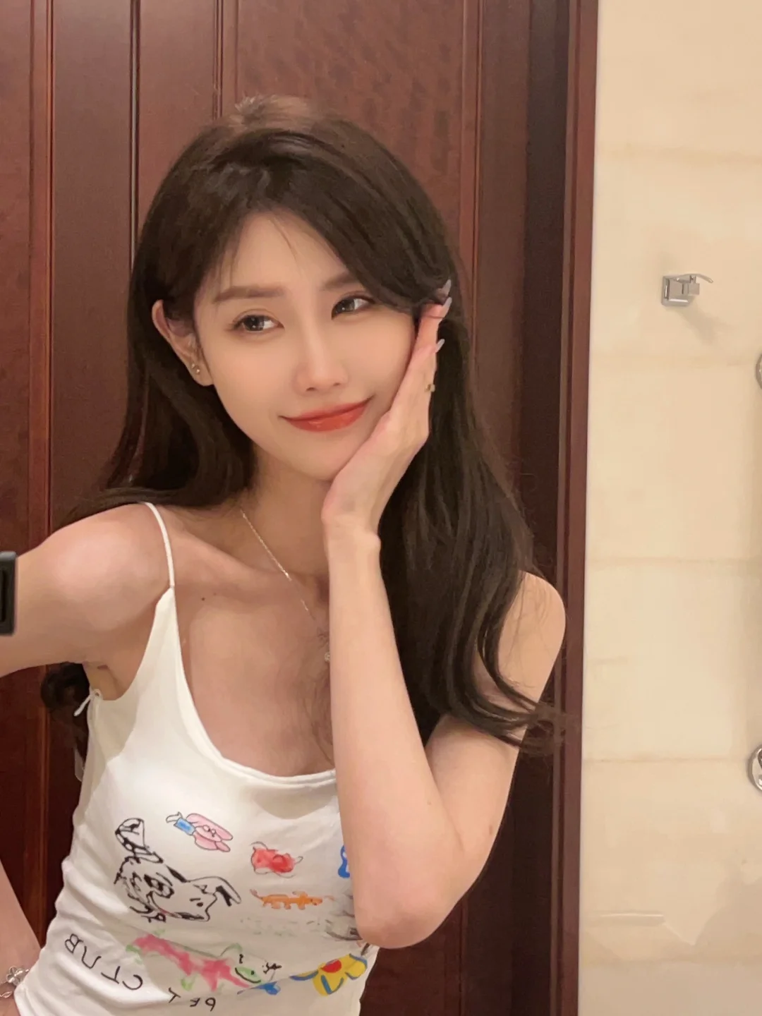 发一张照片