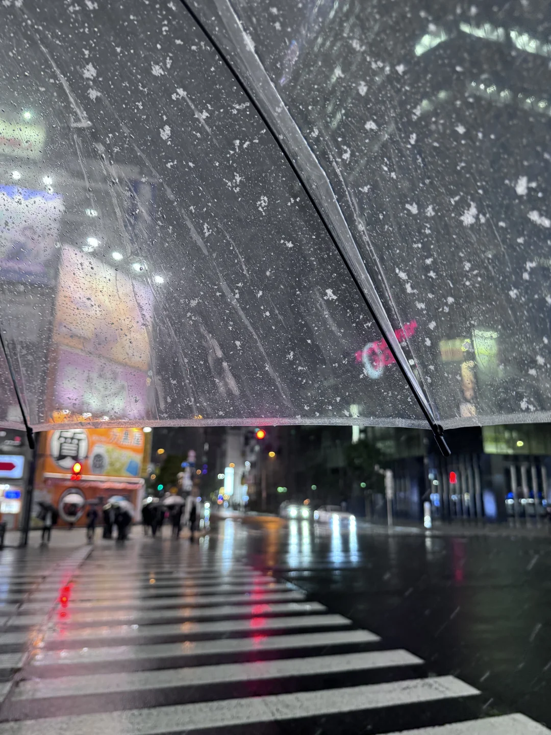 东京下雪了！好浪漫！