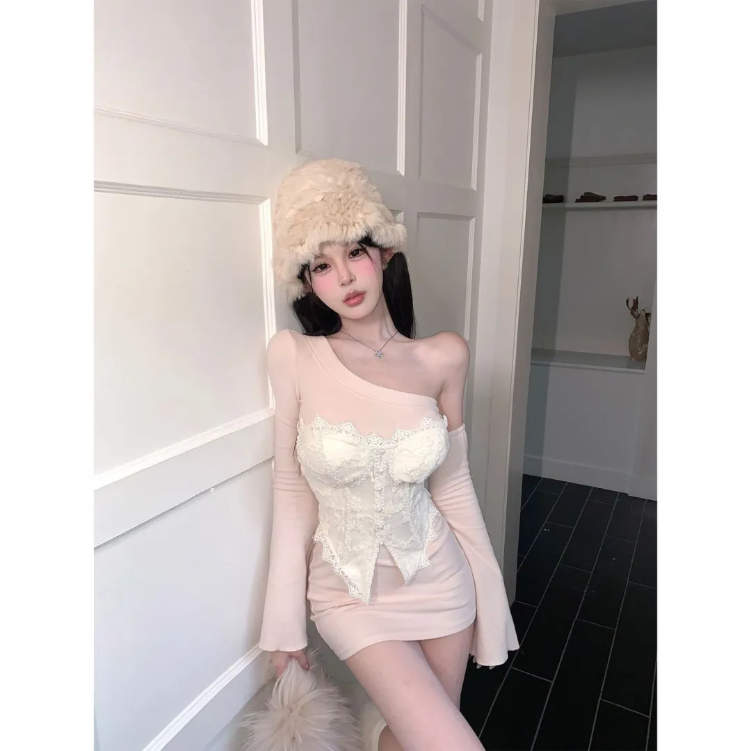 甜美的法式温柔法式辣妹裙