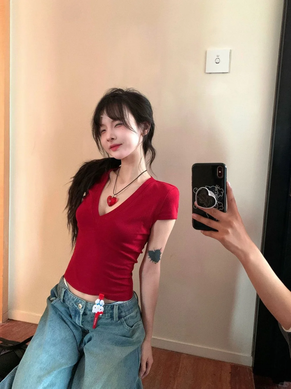 夏季必备👚辣妹深V上衣