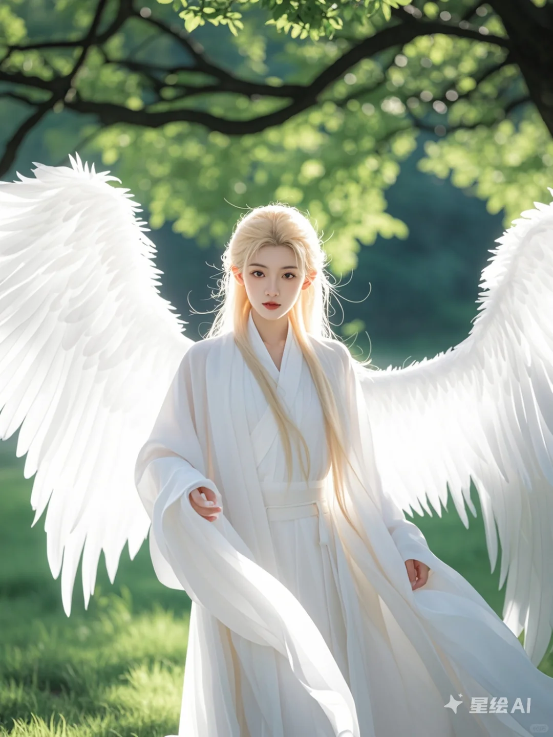 金发天使｜数字写真