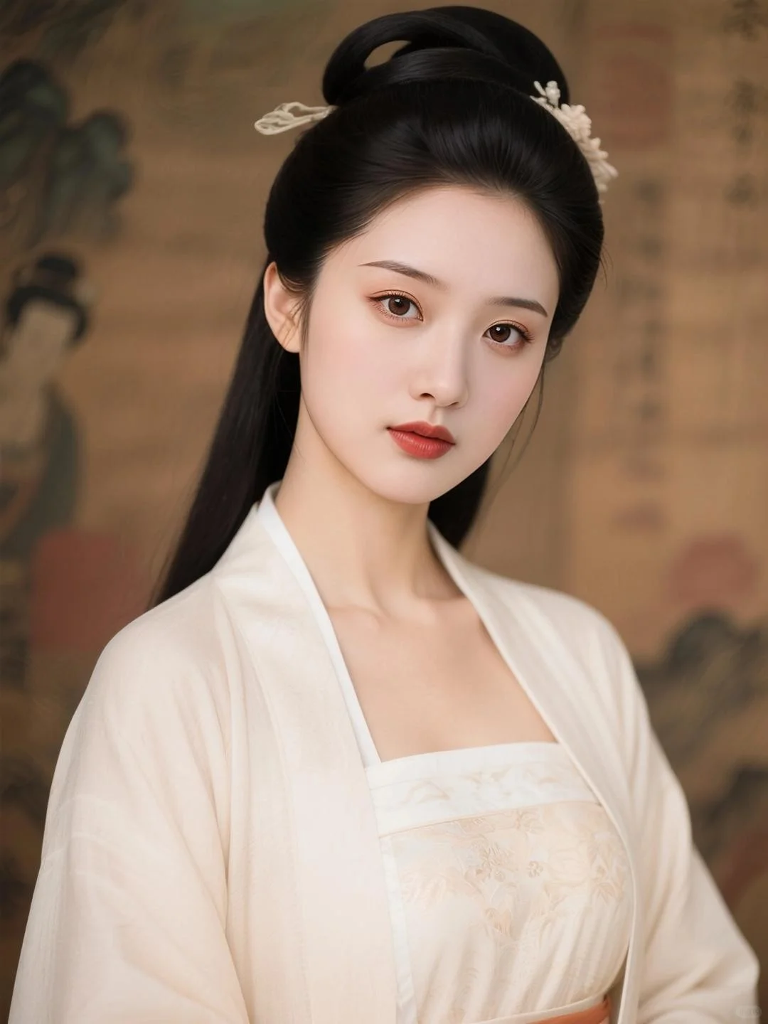 穿汉服的美女都好有灵气啊！
