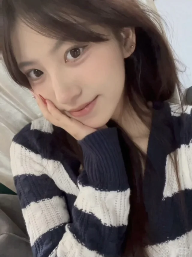 轮廓调得好，自然就是大美女啦