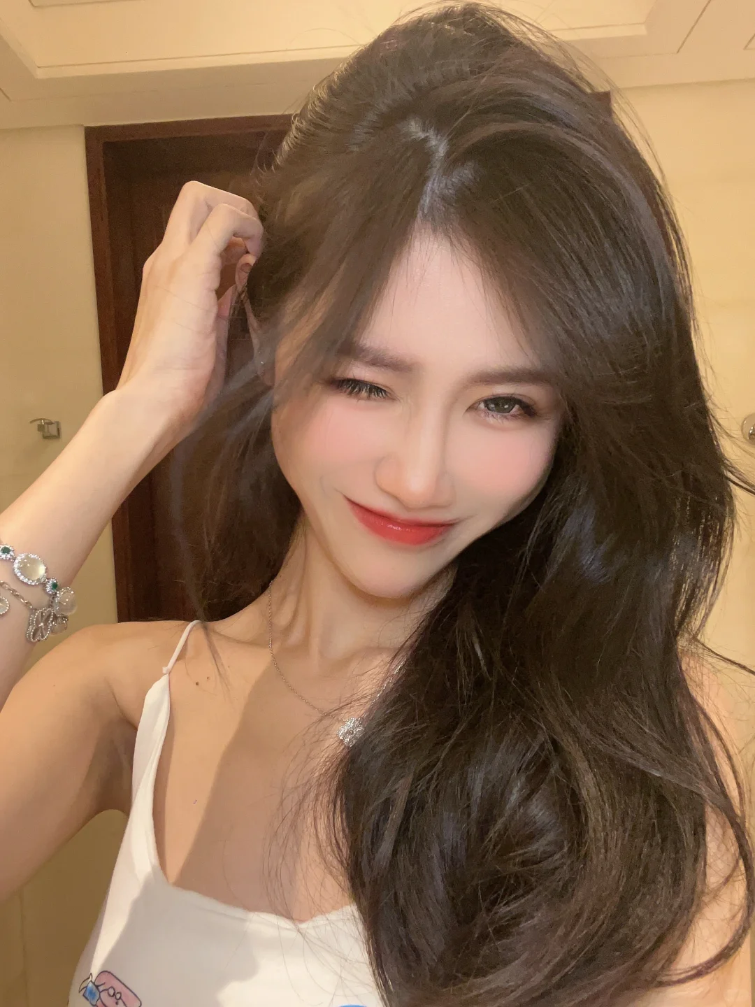 发一张照片