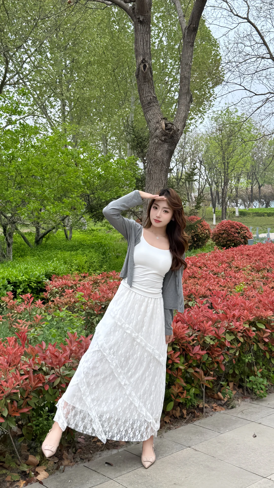 163 102｜小个子的温柔穿搭🌸☘️💐