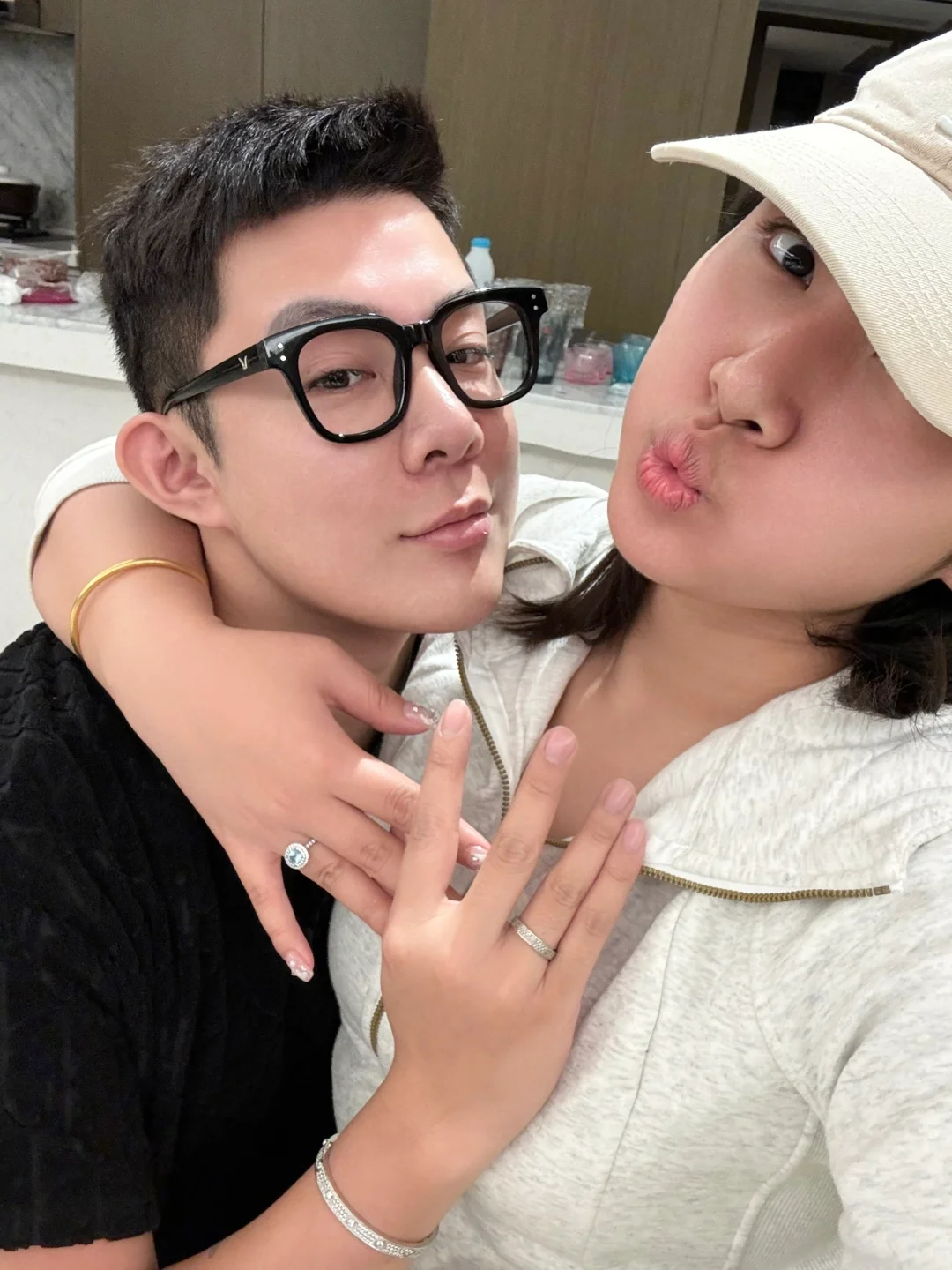 爱就是大大的钻戒❤️
