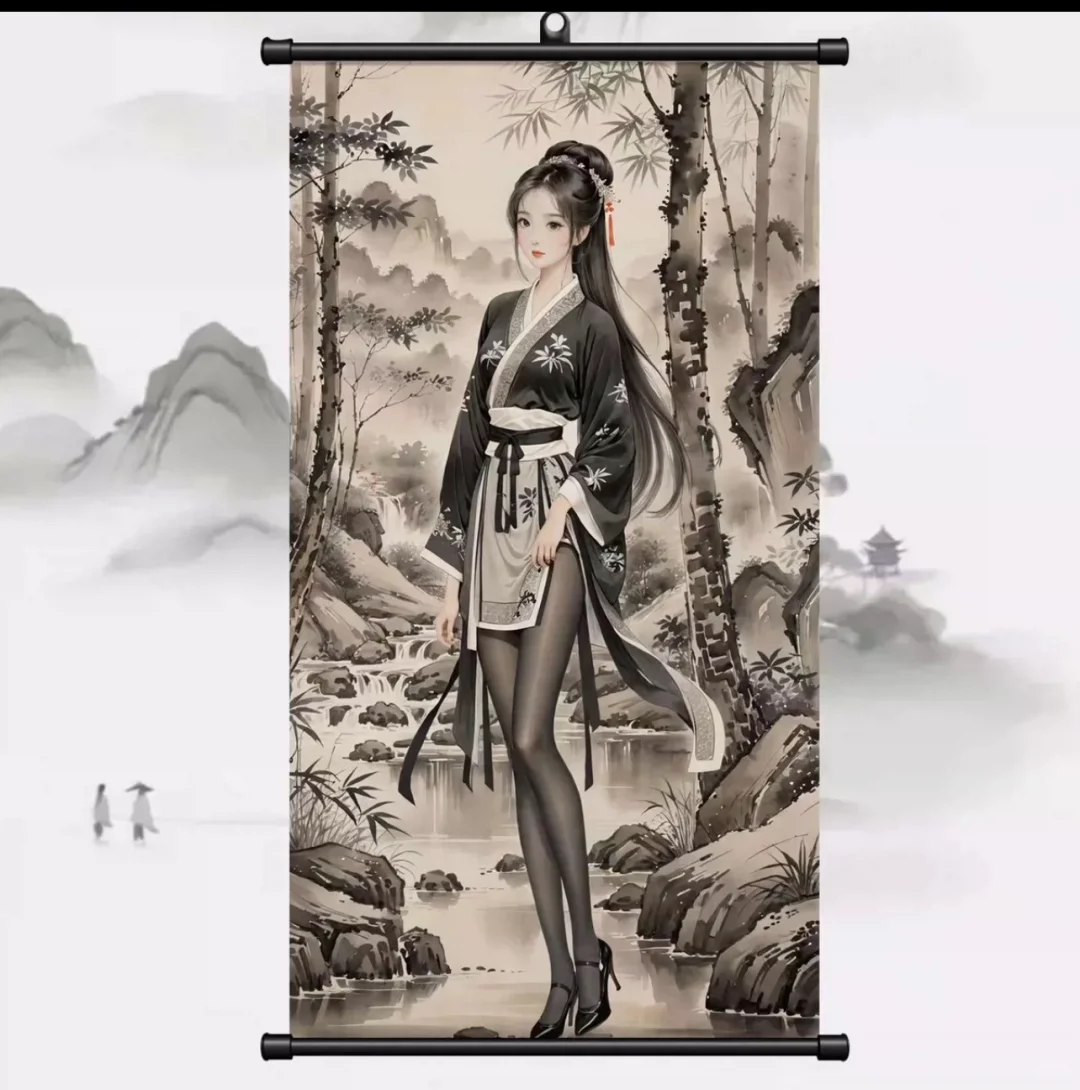 古装黑丝别有一番风味