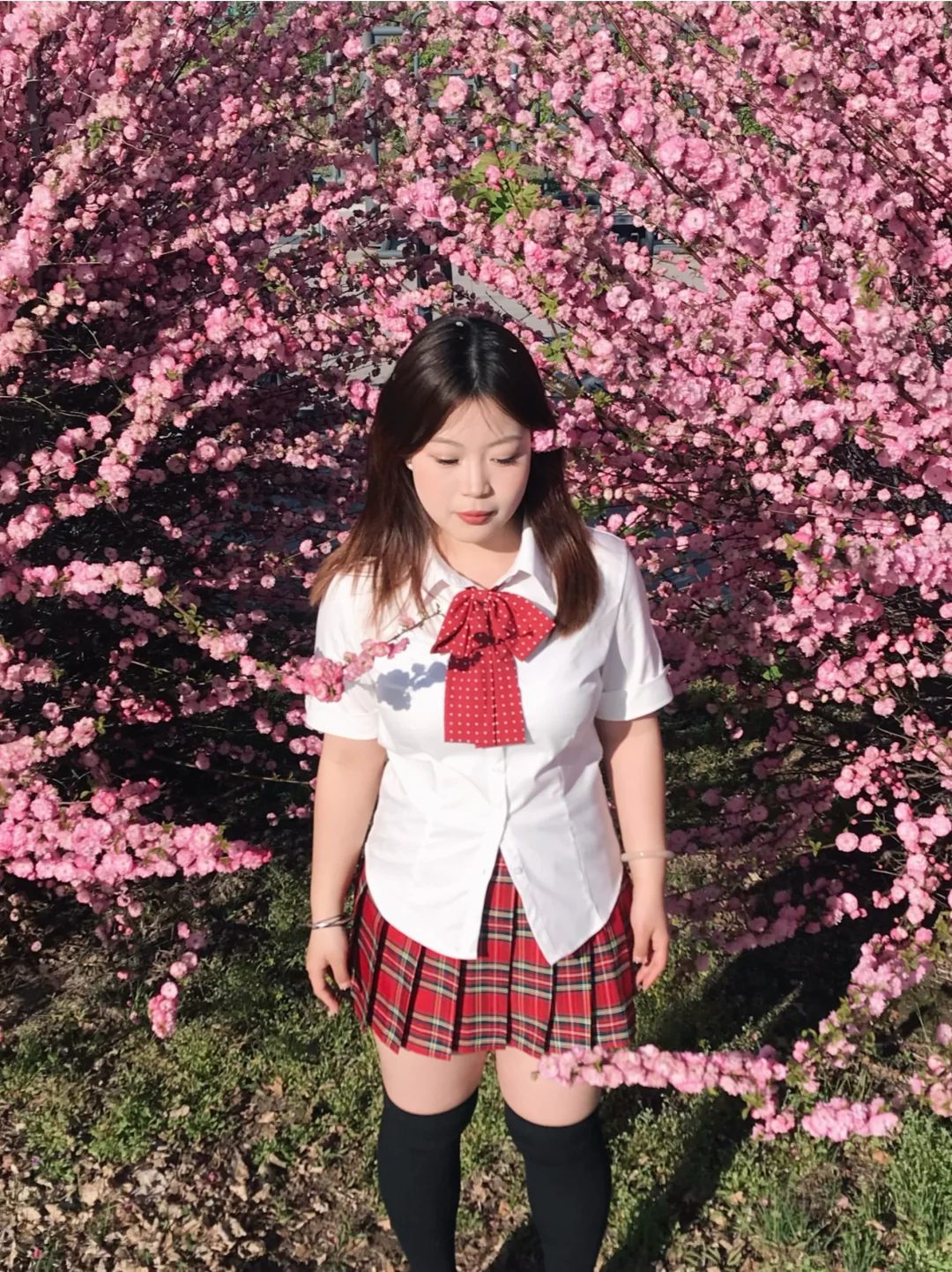 160 | 130斤 谁说微胖不能穿jk啊！！