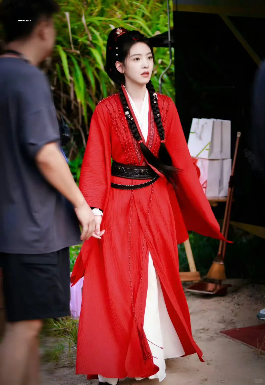 女明星待播古装剧红衣造型️