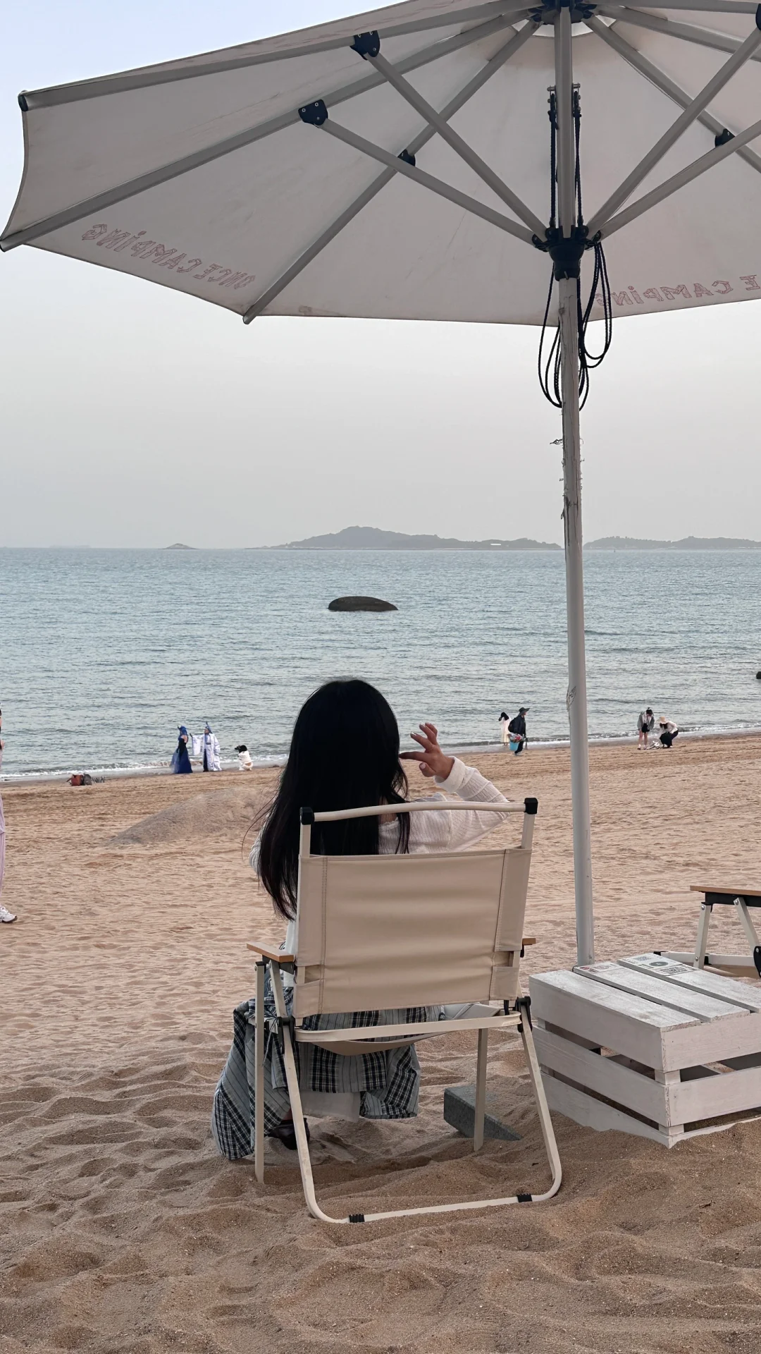 阴天☁️的海边也很治愈