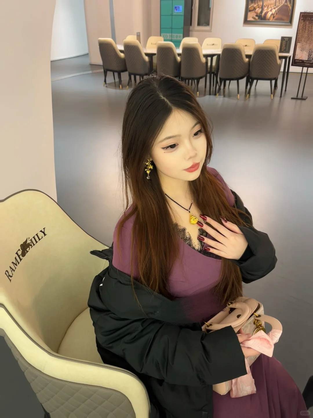 微胖mm的御姐感穿搭风格