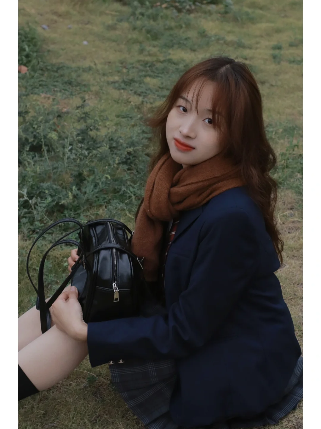 去拍秋天的第一组写真吧～