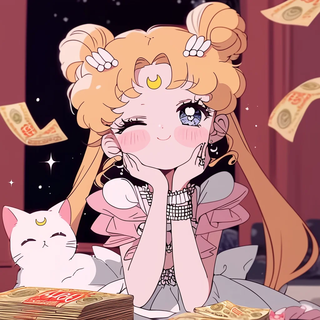 跟着美少女战士一起暴富变美