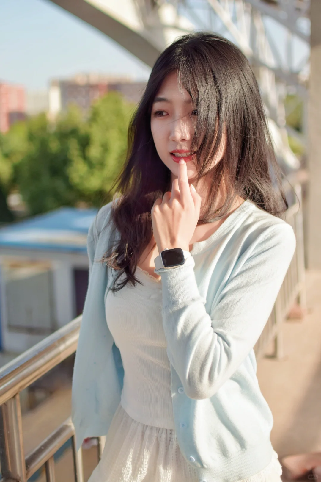 超绝“王冰冰”微笑的女大！