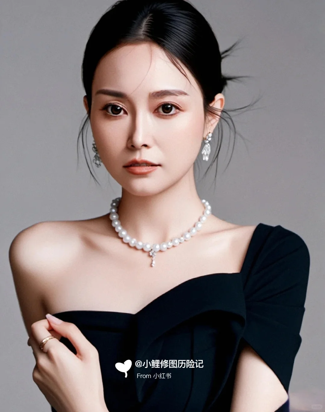 西装礼服高级形象照，气质高贵又不失优雅