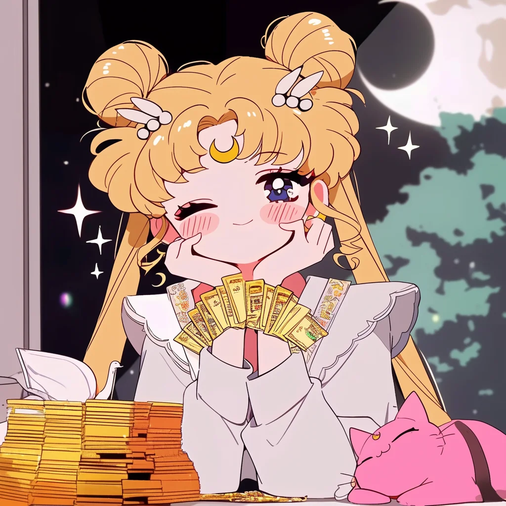 跟着美少女战士一起暴富变美