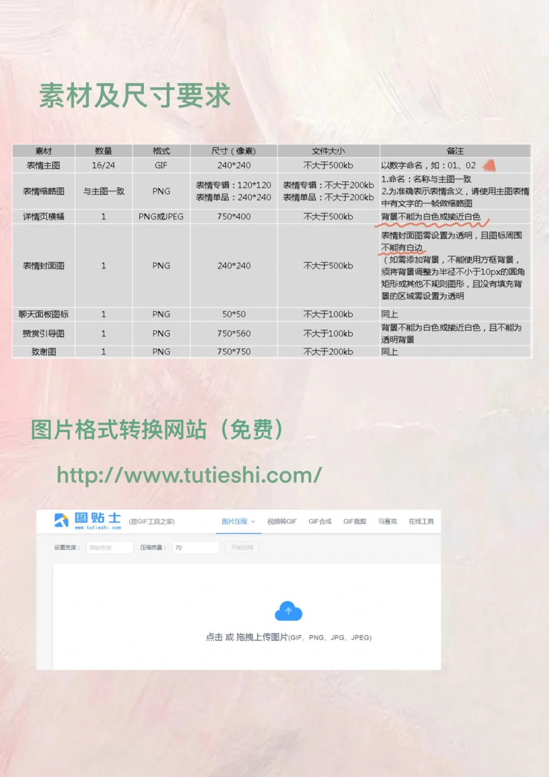 一次通过｜微信表情包保姆级上传教程