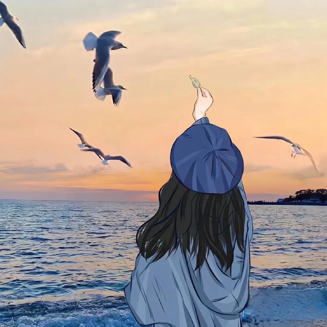 抓住了今年的晚霞（女头一波）