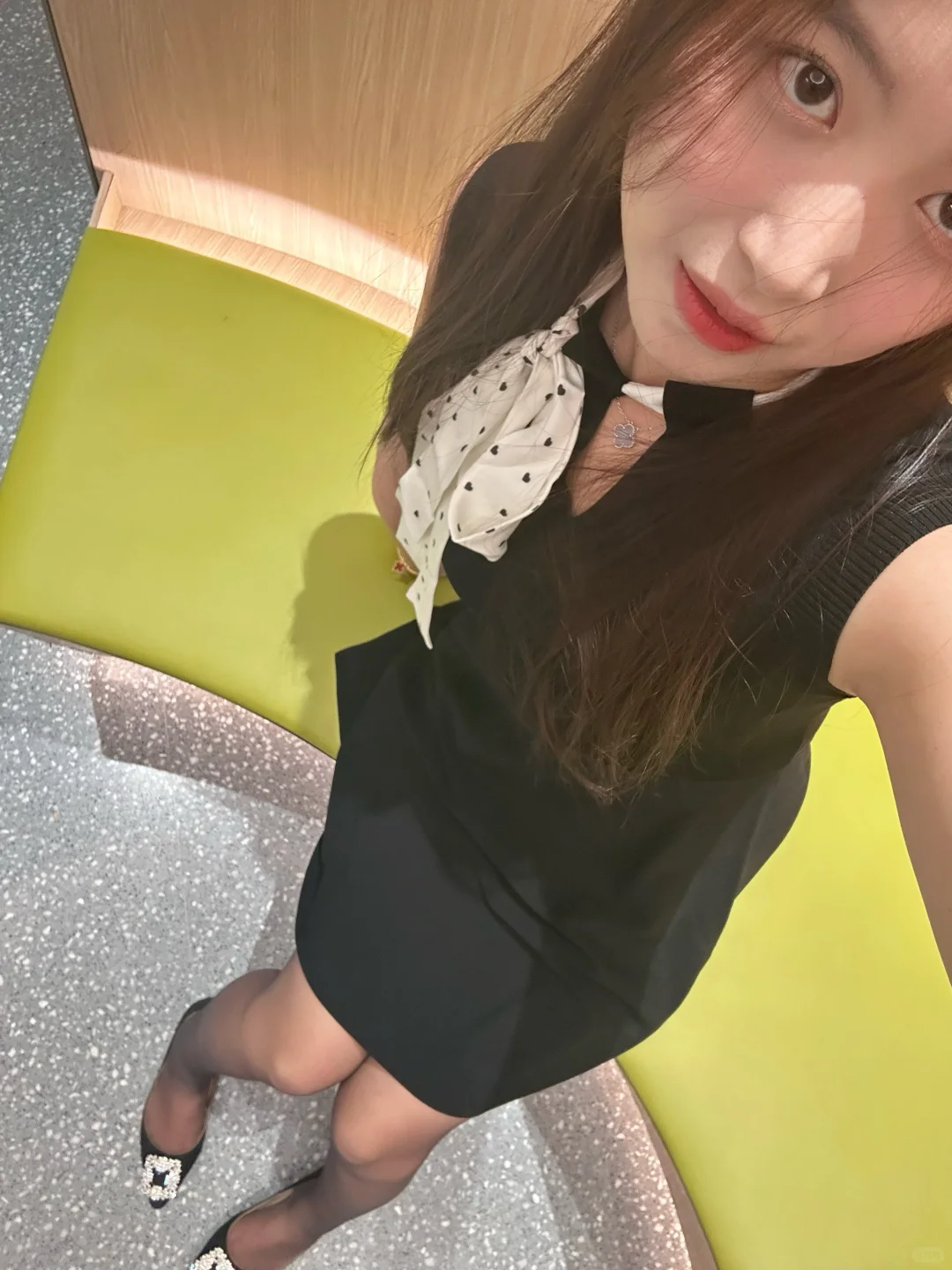 挑战职场丝袜穿搭第13天