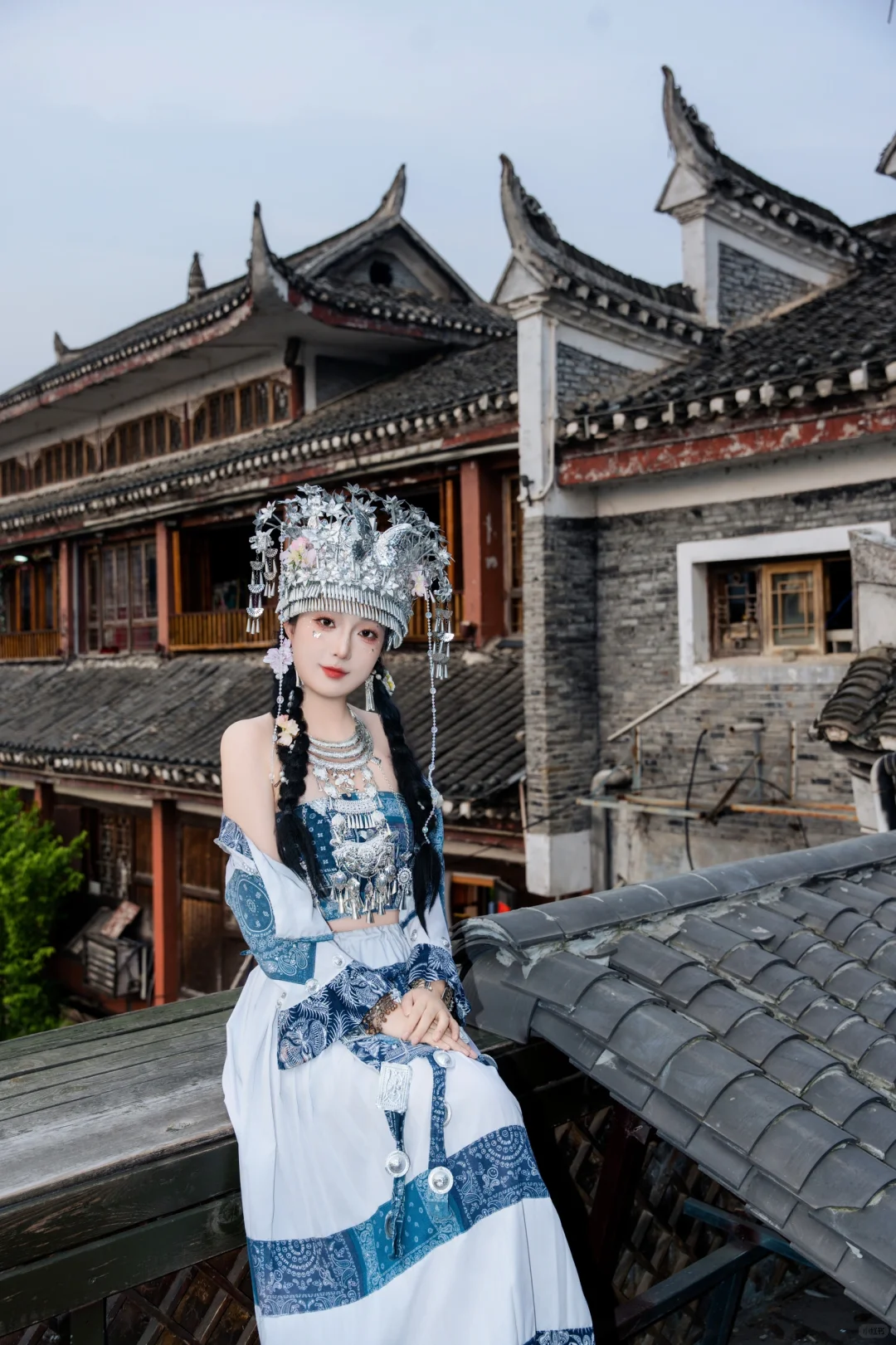 她的民族风情民族服饰打卡