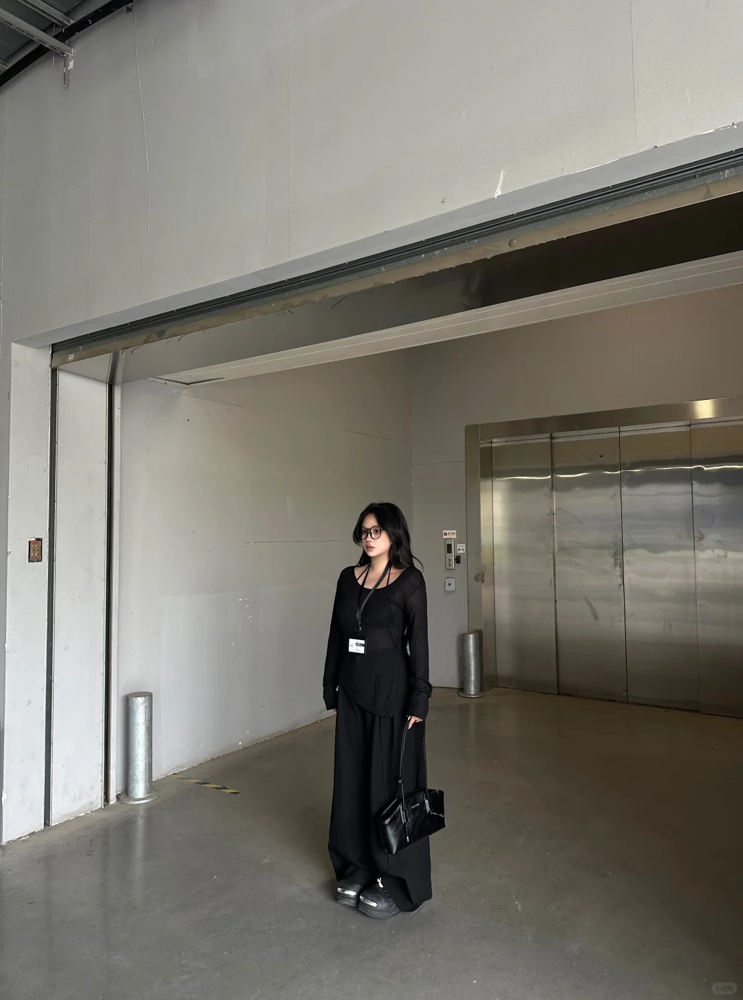 156/126斤 微胖OOTD （黑色系穿搭）