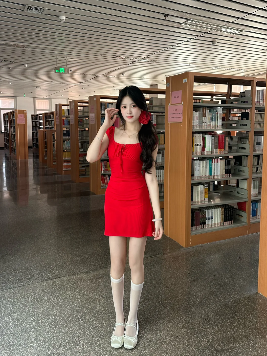 本命红裙！简直不要太显白